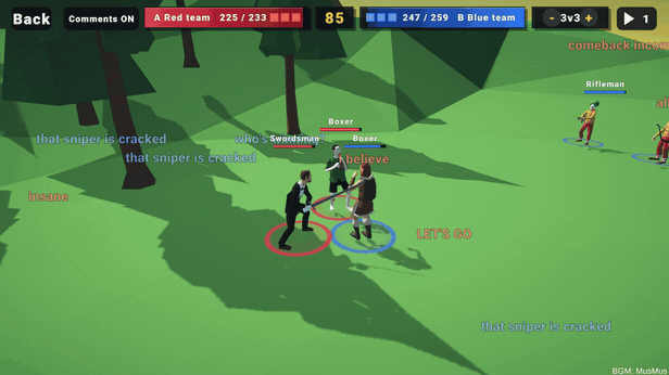 Prediction Battle fight between the two squads